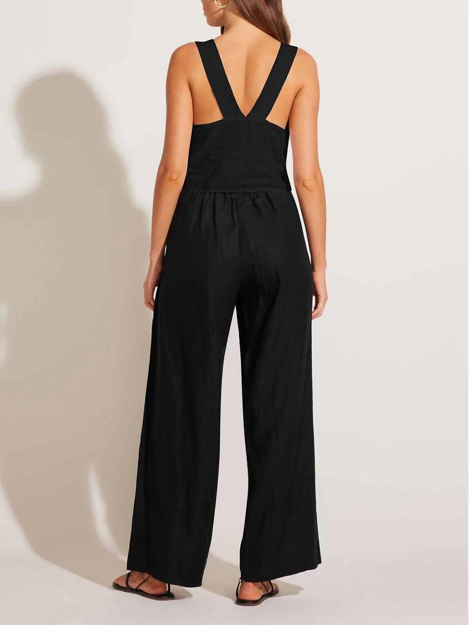 Vitamin A - Tallows Linen Crop Top