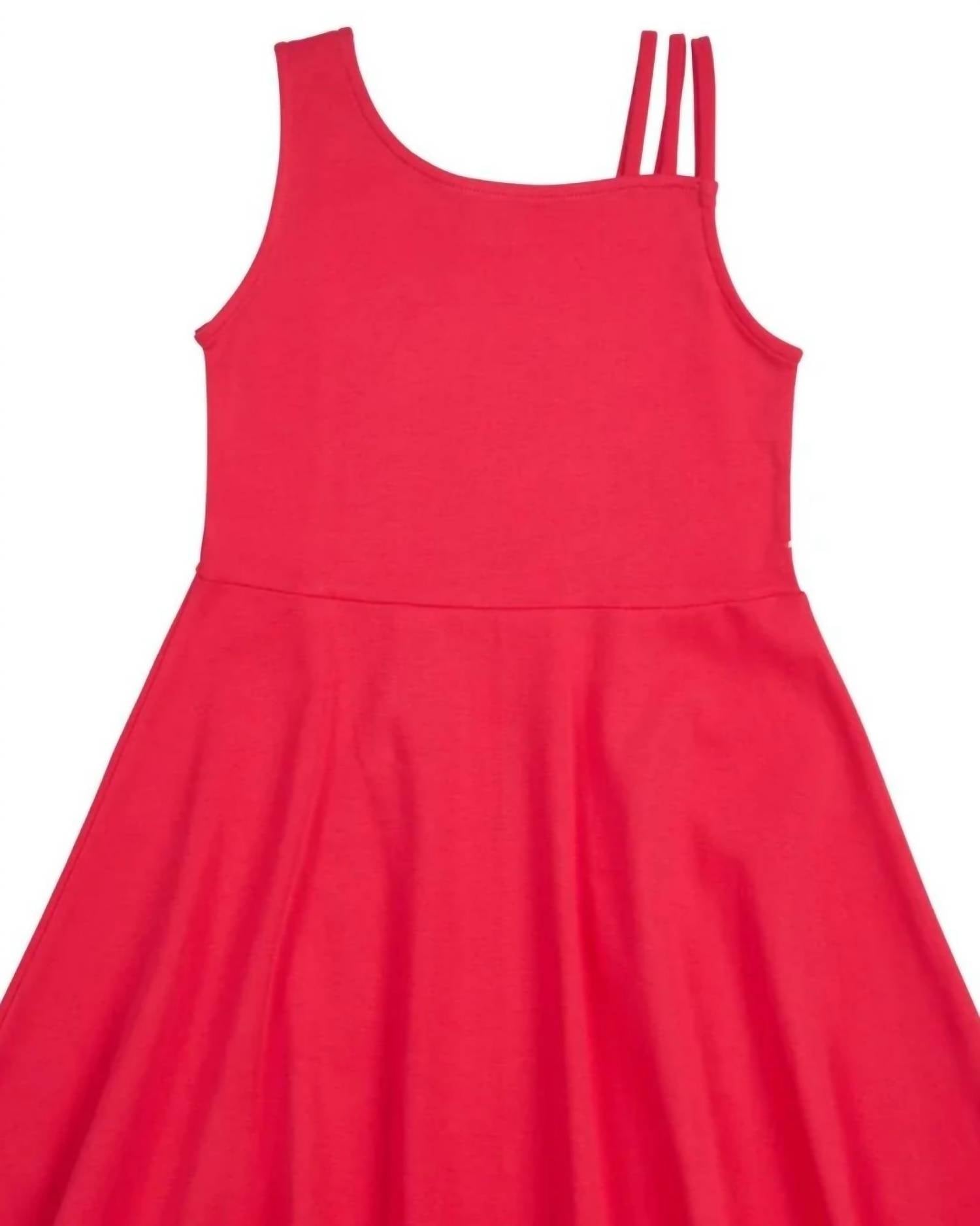 Florence Eiseman - Girls Knit Asymmetrical Neck Dress