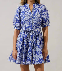 Sugarlips - Vira Floral Swing Dress