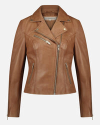 Amsterdam Heritage - Women's Phoenix Leather Moto Jacket