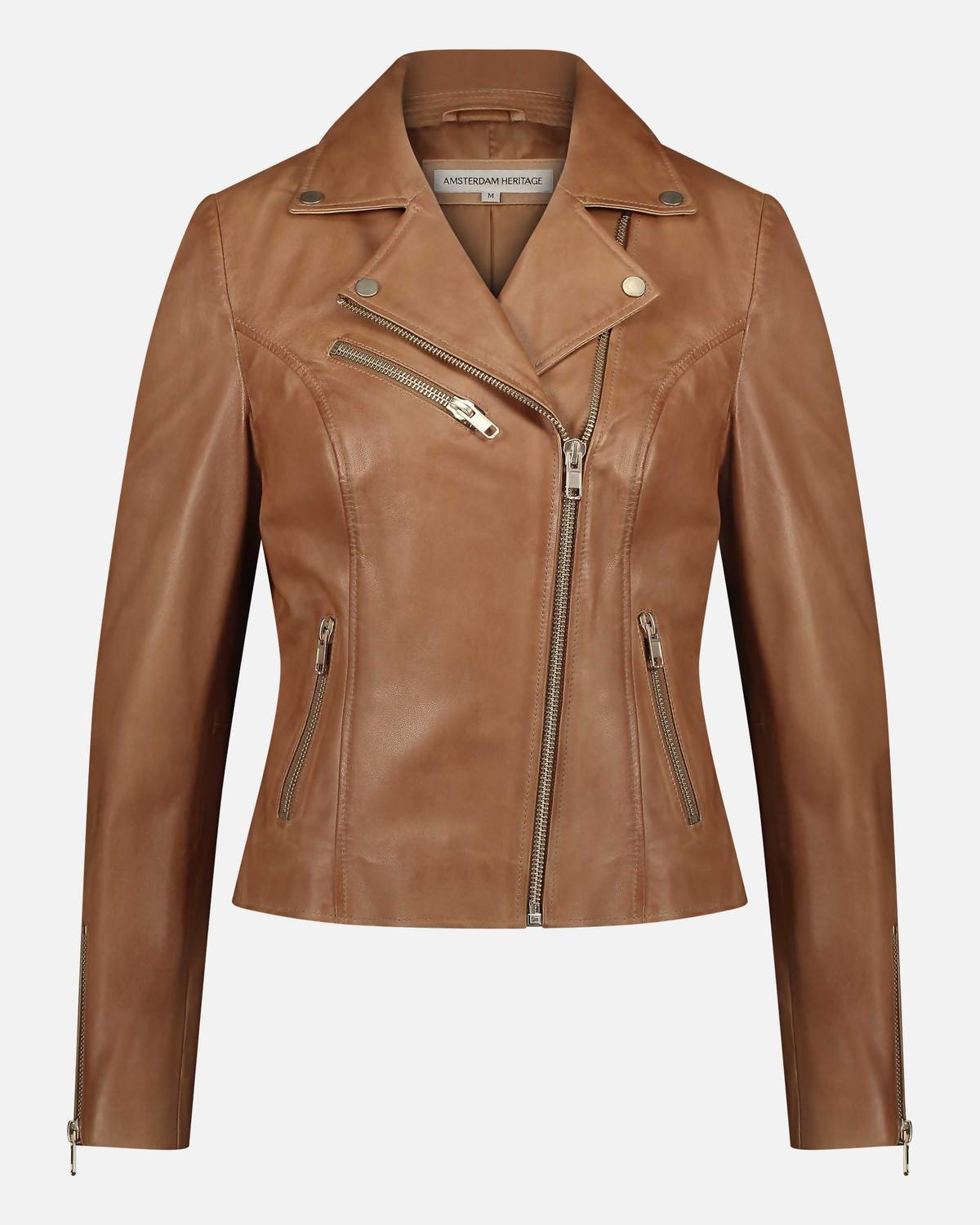 Amsterdam Heritage - Women's Phoenix Leather Moto Jacket