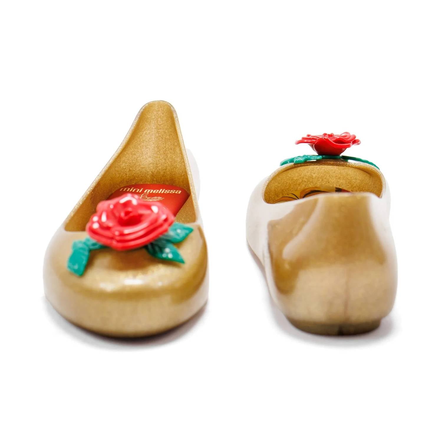 Mini Melissa - Girl's Sweet Love And Beauty And The Beast Flats