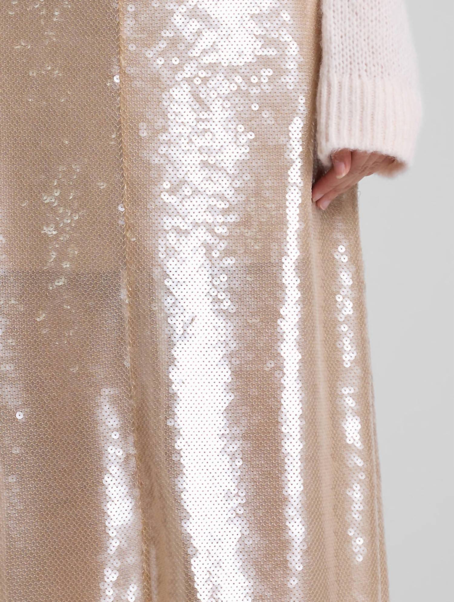 A.L.C. Monroe Soft Sequin Skirt in clear - women's skirt - view 4