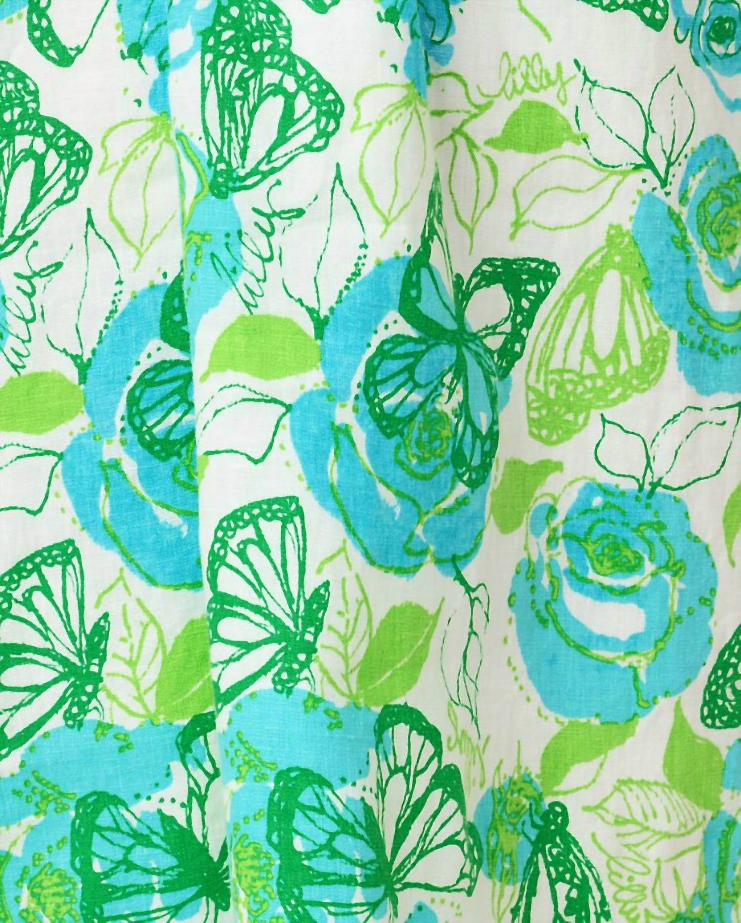 Lilly Pulitzer - MIALEIGH ELBOW SLEEVE LINEN DRESS