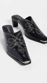 Free People - Women's Roxi Metal Tip Mules