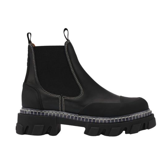 Ganni - Low Cleated Chelsea Boot