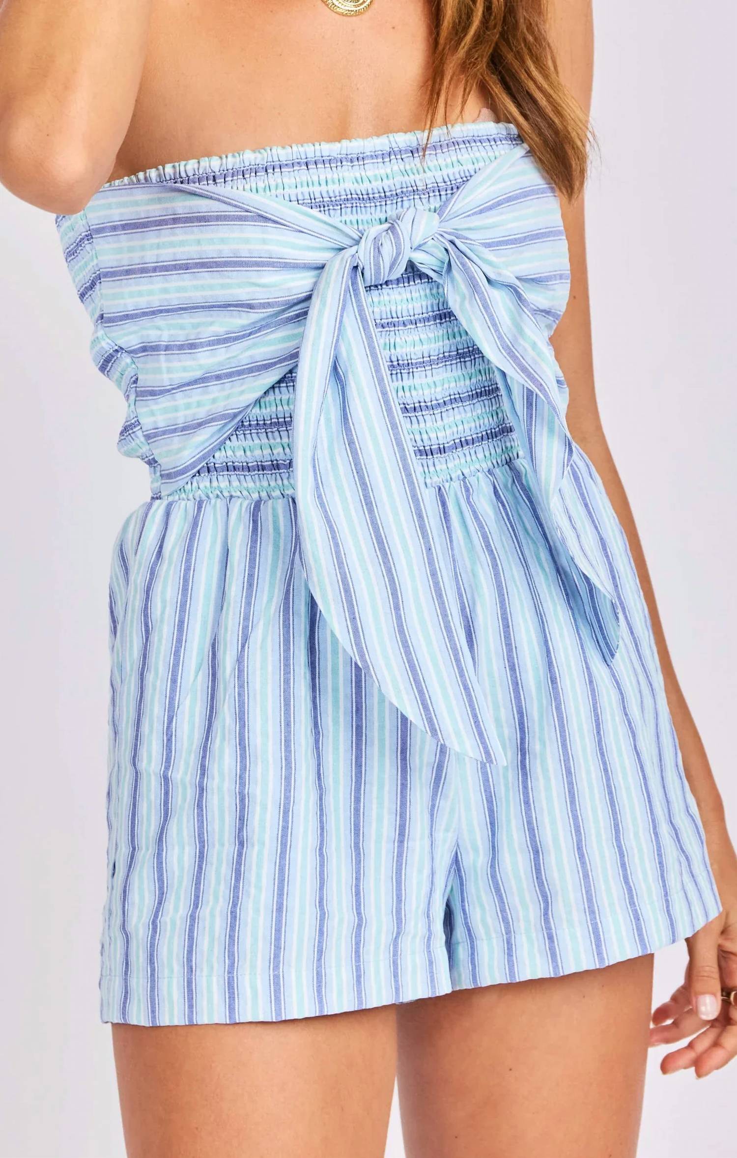 Sage The Label - Cape Cod Strappless Romper