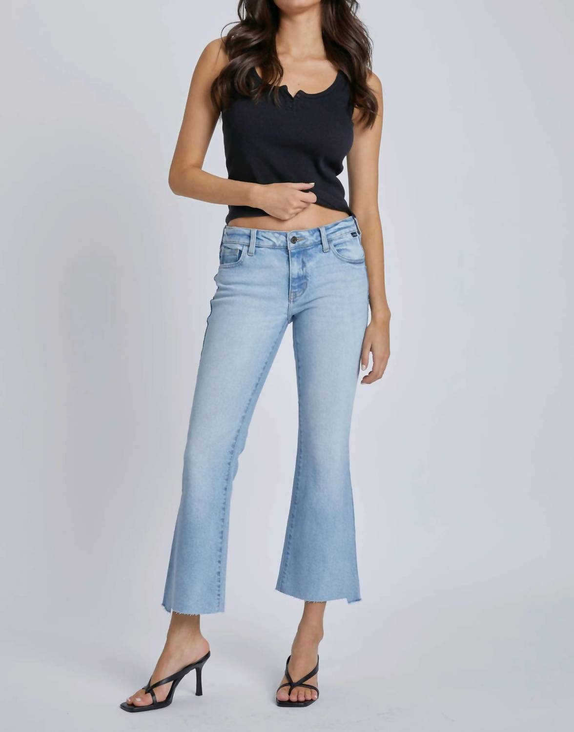 Cello - Broadway Cropped Flare Jean
