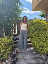 Brand Bazar - Loren Linen Palazzo Pants