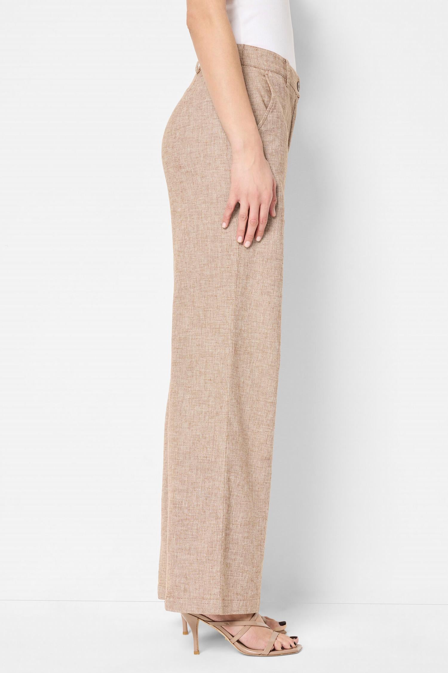 Nic + Zoe - Linen Cotton Eliot Wide Leg Pant