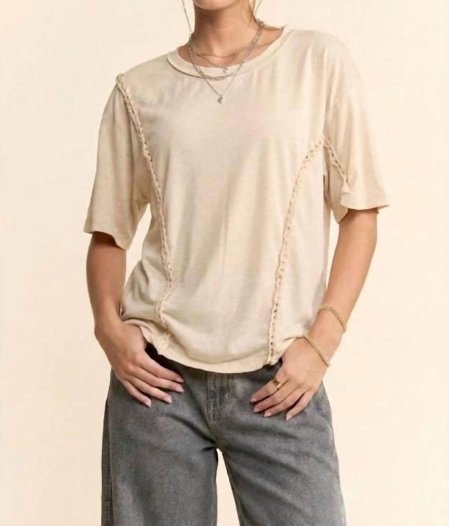 Davi & Dani - Women's Braided Up Top