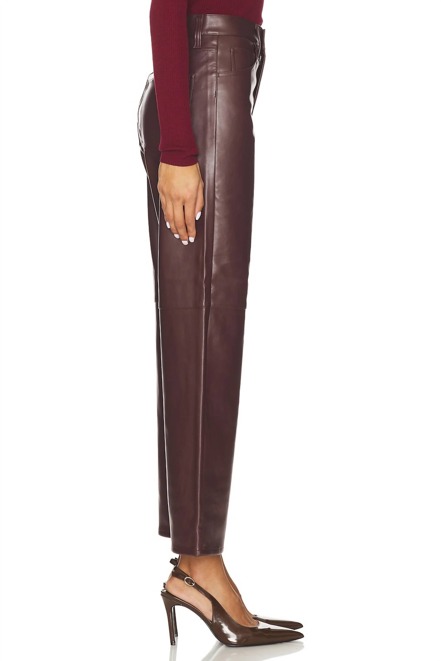 Pistola - Jett High Rise Bowed Straight Pant