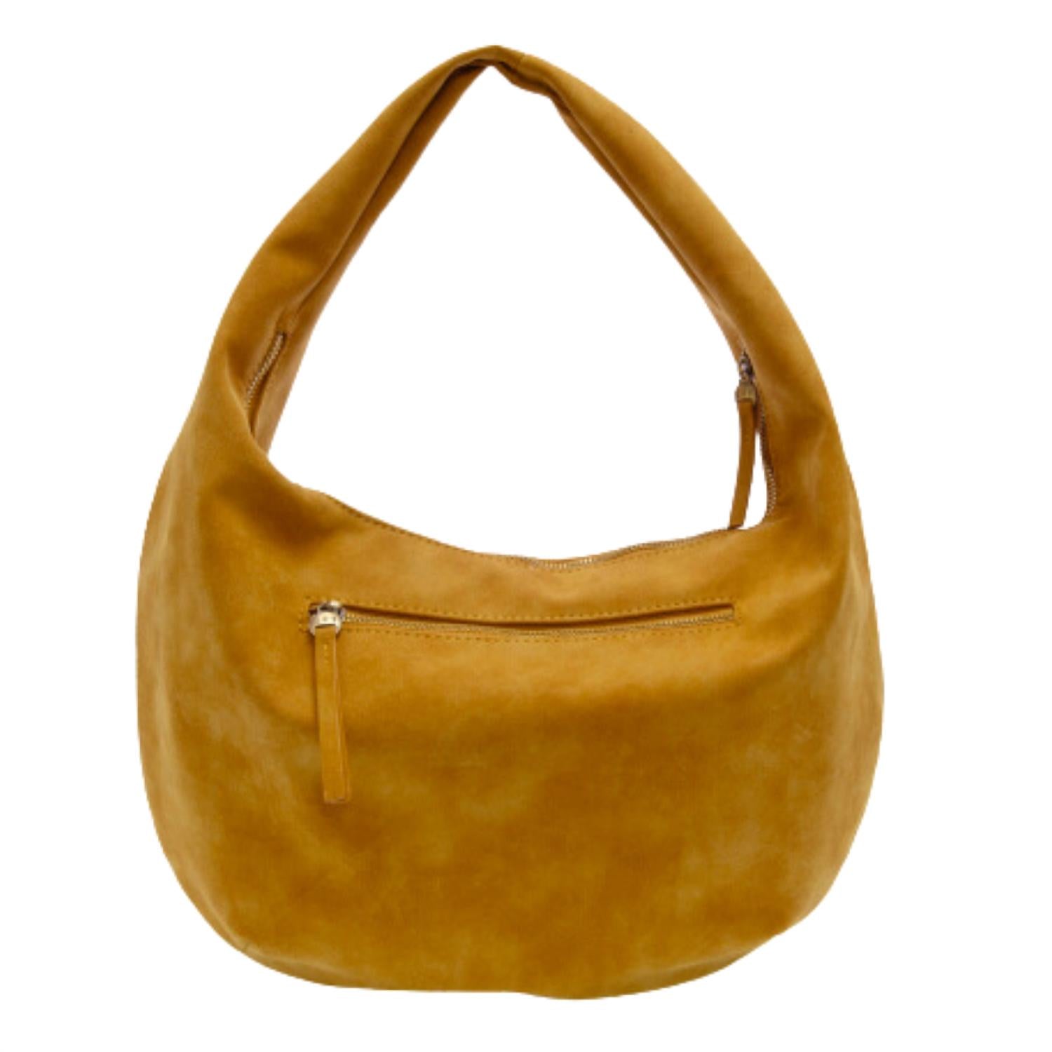 Joy Susan Women's Bianca Crescent Bag in peanut - women's bag - detail view
