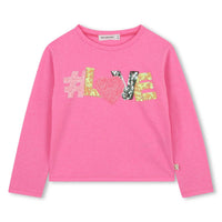 Billieblush - Girls #love Long Sleeve Tee