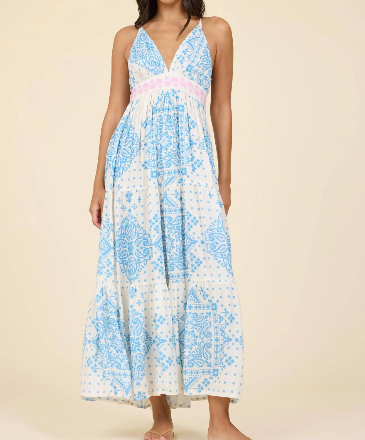 Surf Gypsy - Halter Maxi Dress