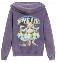Boys Lie - Aura Let Love Guide My Way Racer Hoodie