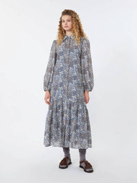 Weekend Max Mara - Voile Patterned Long Shirt Dress