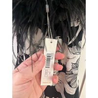 Trina Turk - Sleeveless Floral Blouse With Feathers