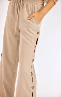 Sage The Label - Natural Roots Button Pant