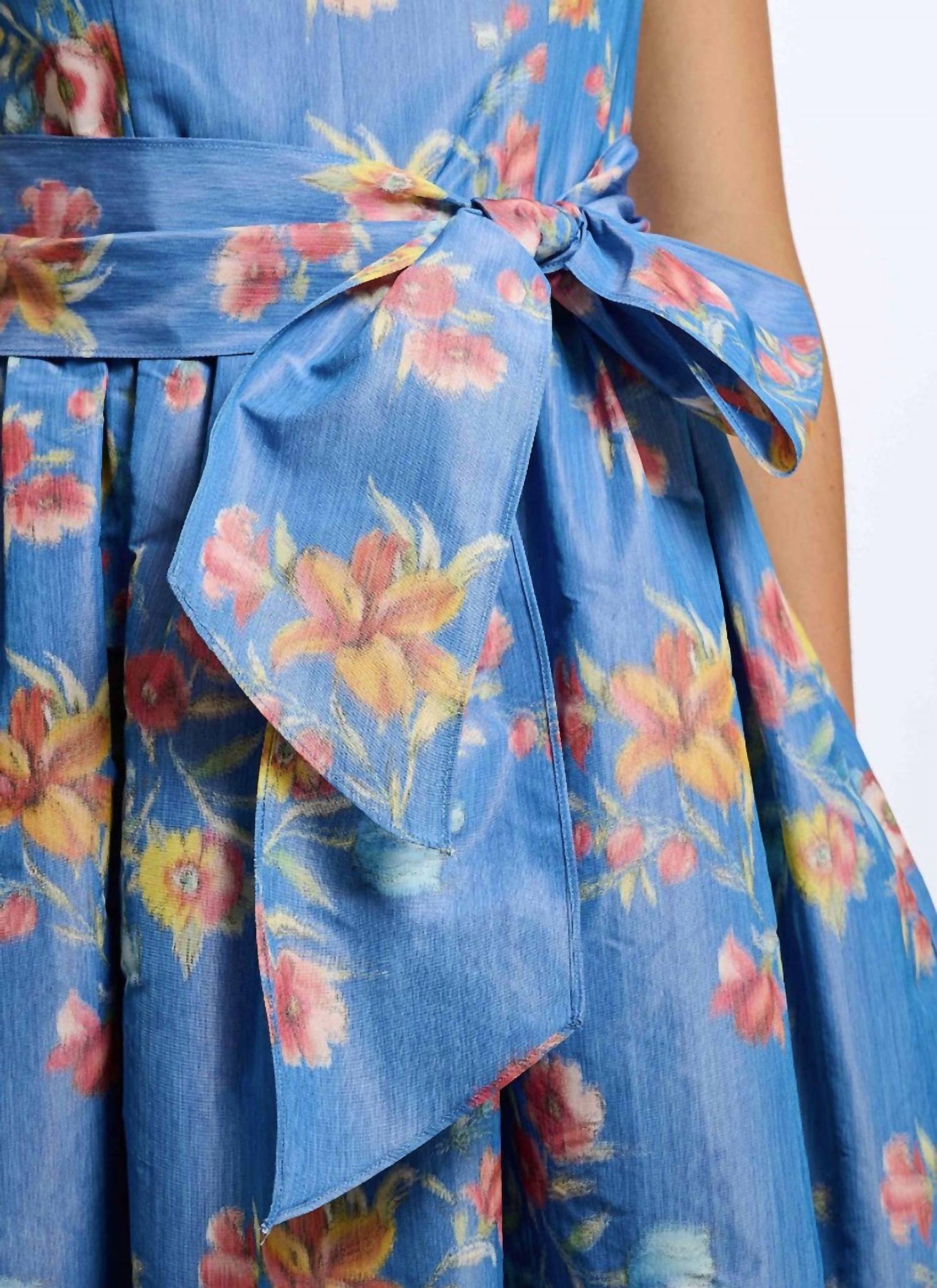 Shoshanna - Wren Floral Taffeta Dress
