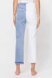 Vervet By Flying Monkey - Tinley Two Tone Jeans