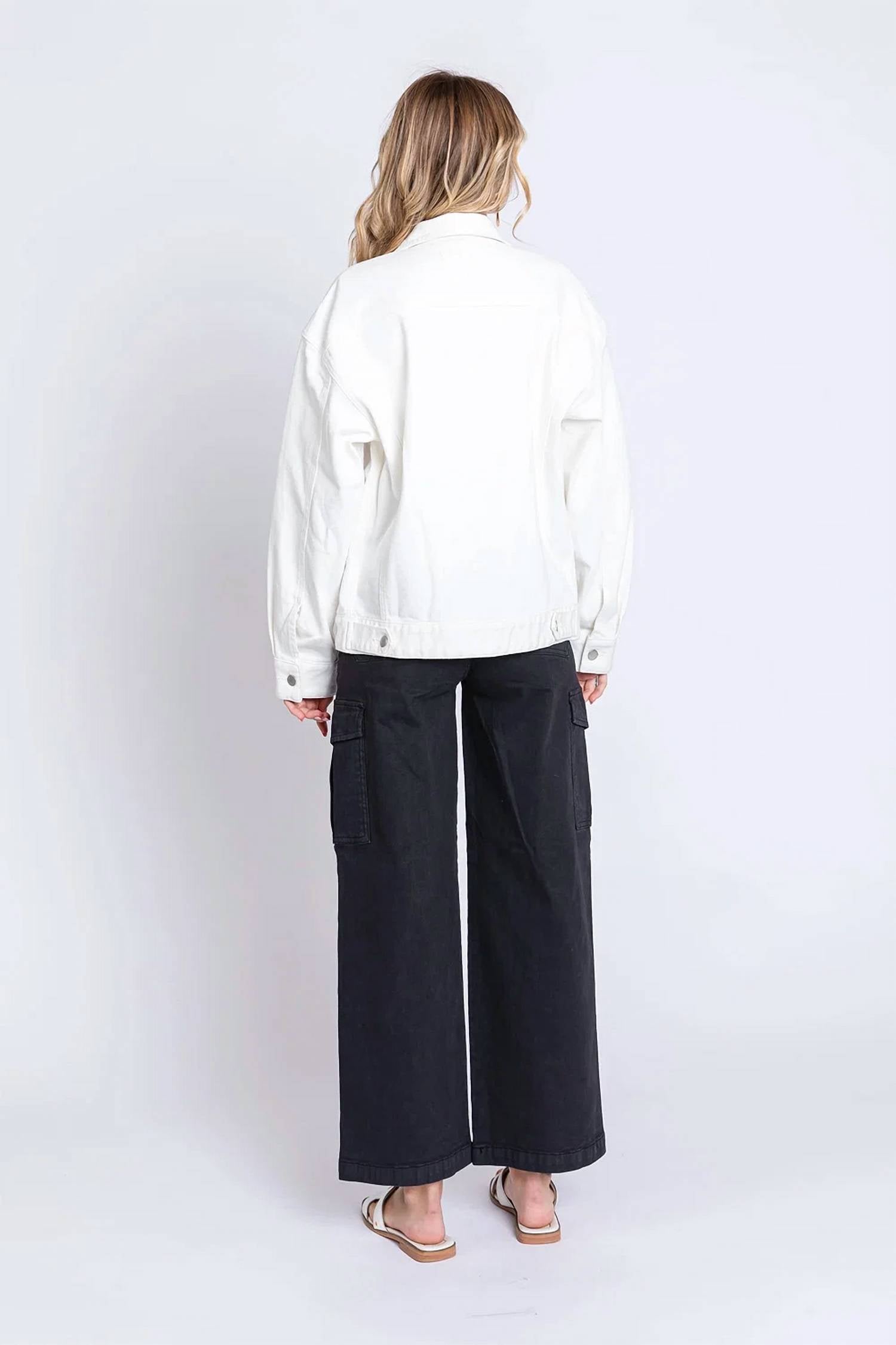 Letter To Juliet - OVERSIZED DENIM JACKET