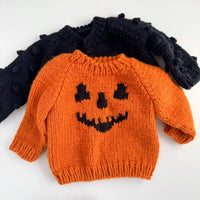The Blueberry Hill - Kid's Jack-o-lantern Sweater