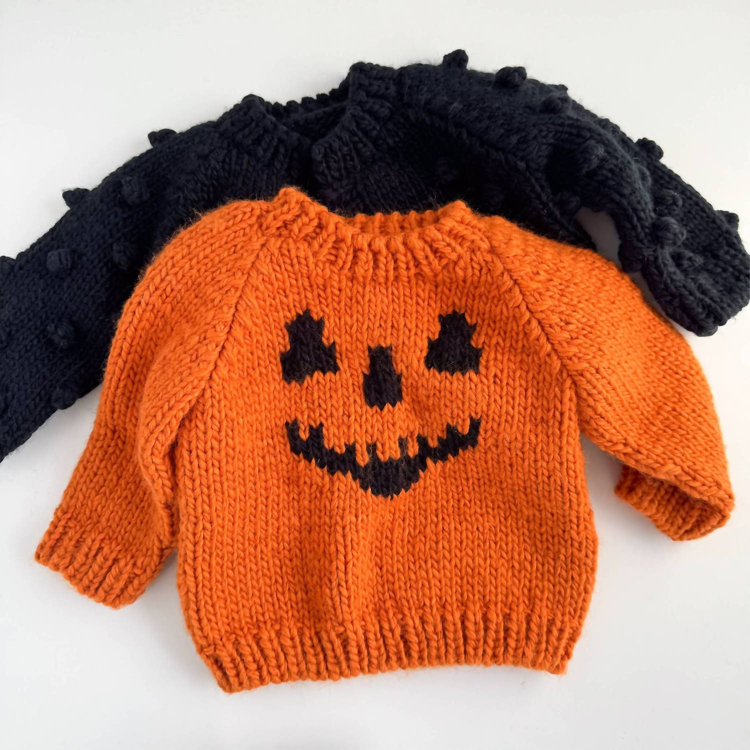 The Blueberry Hill - Kid's Jack-o-lantern Sweater