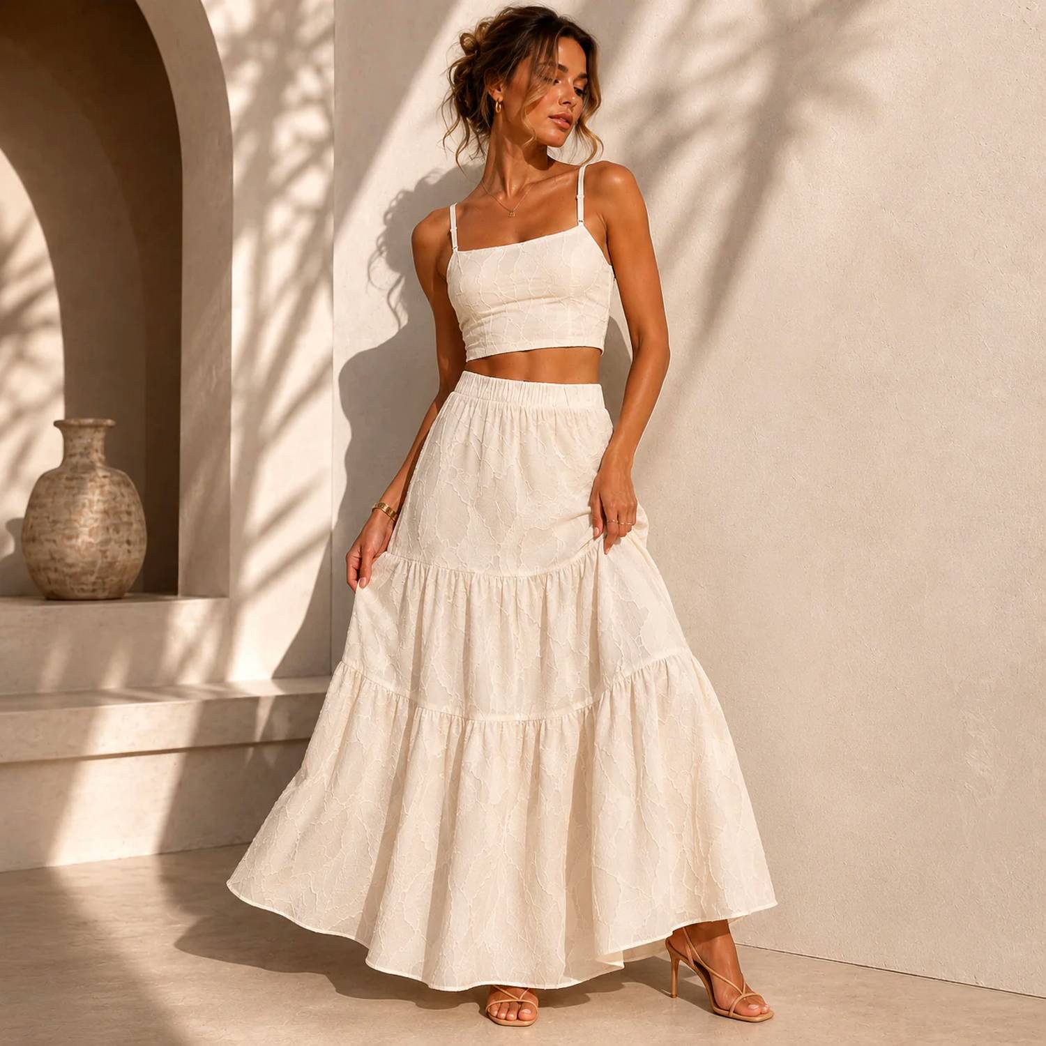 Mystery Resort - Milos Maxi Skirt Set