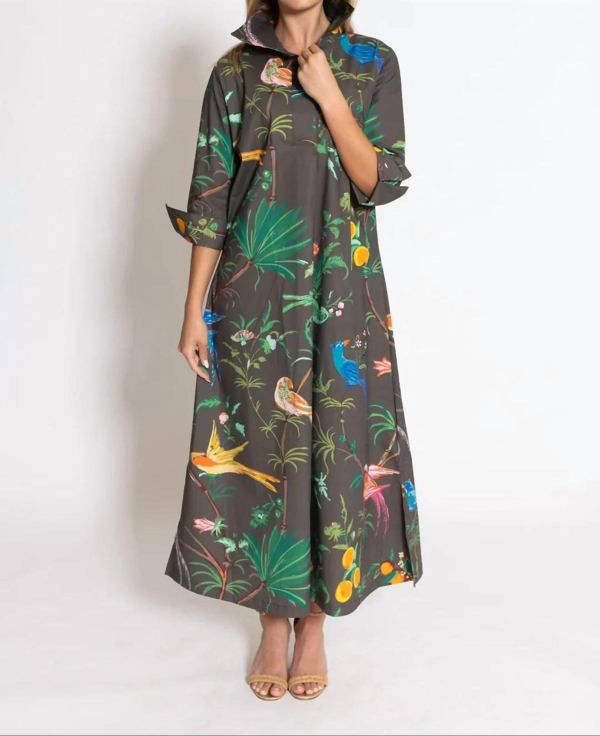 House Of Mbr - Ruthie Shirt Midi Dress