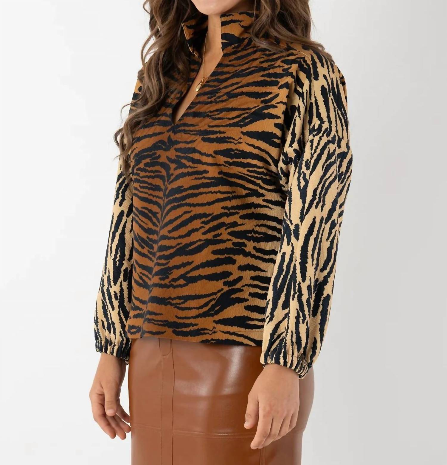 Emily Mccarthy - Long Sleeve Poppy Top