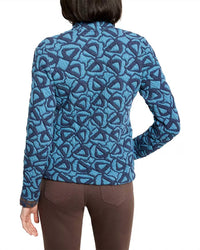 Nic + Zoe - Quilted Faux Leather Trim Jacket