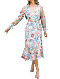 Adelyn Rae - Penelope Faux Wrap Dress