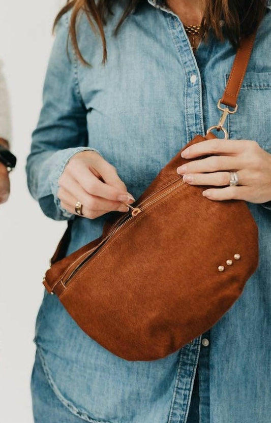 Pretty Simple - Women's Hair On Hide Westlyn Bum Bag