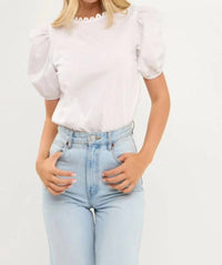 2.7 August Apparel - Orchid Blouse