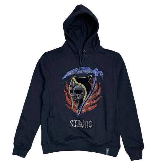 Roku Studio - Men's Rhinestone Strong Reaper Hoodie