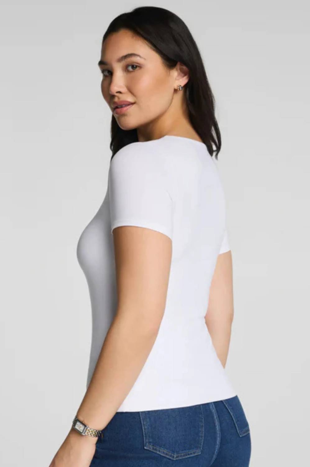 Spanx - Smooth Jersey V-neck Tee