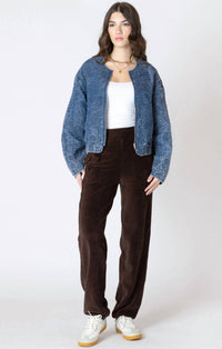 Dex - Quilted Bomber Jacket