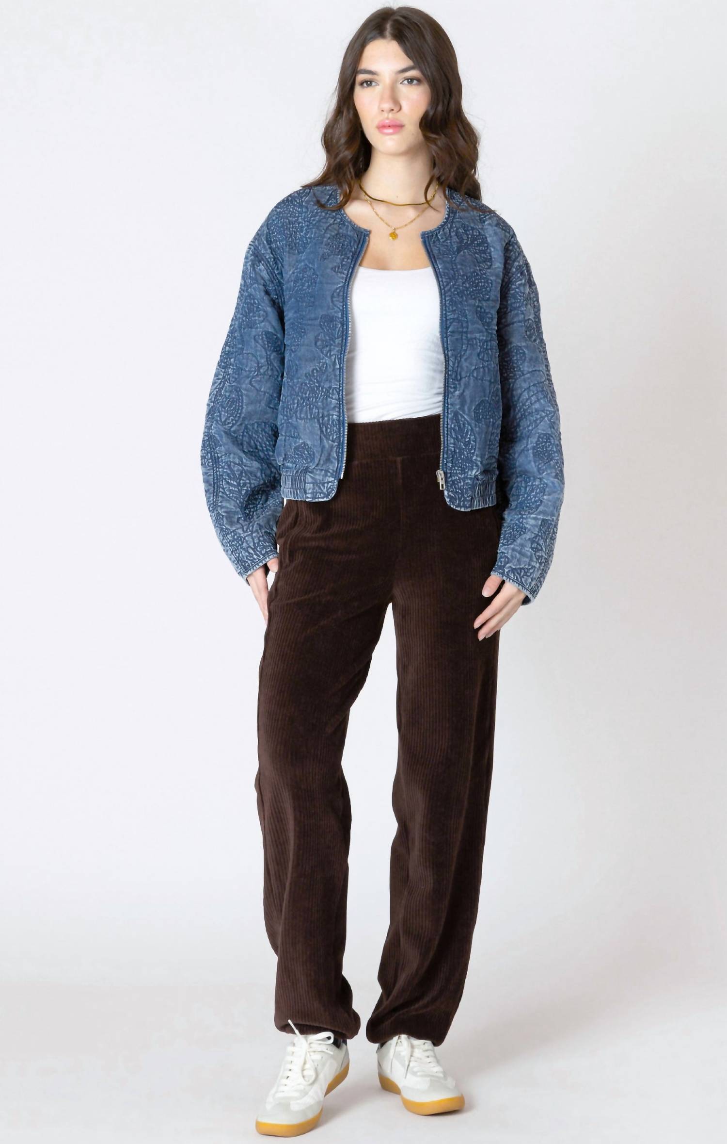 Dex - Quilted Bomber Jacket