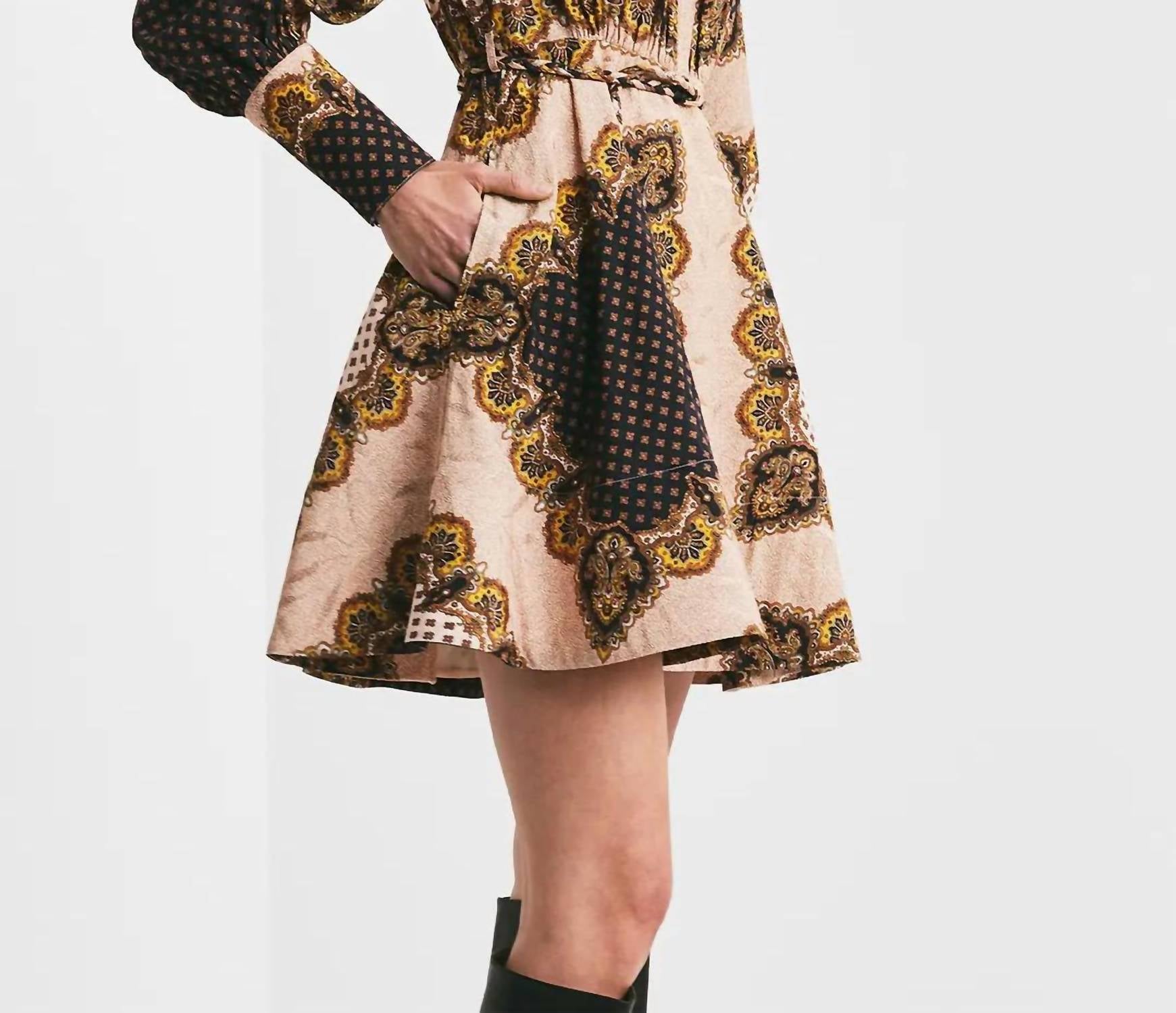 Bytimo - Jacquard Mini Dress