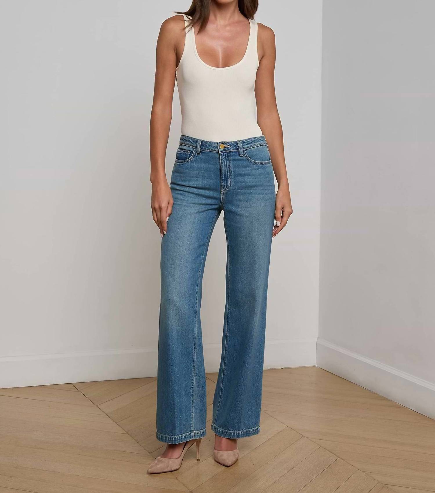 L'Agence - Scottie Wide-leg Jean