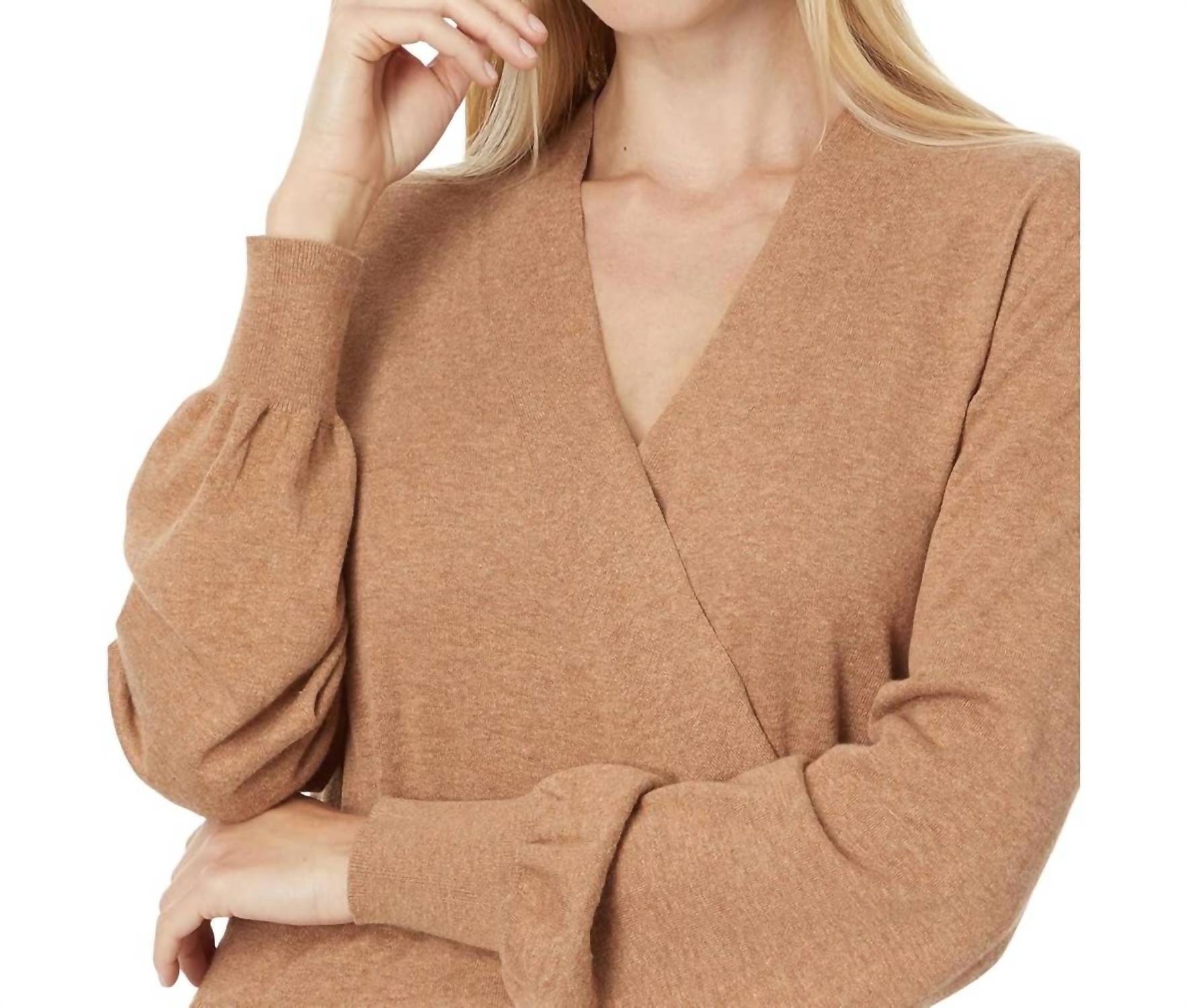 Lilla P - Long Sleeve Surplice Sweater