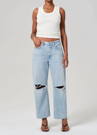 Citizens of Humanity Miro Relaxed Straight Leg Jeans in damaris - women's jeans