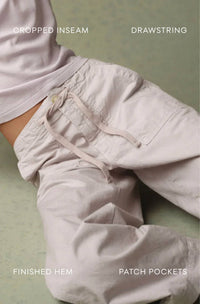 Amo Denim - Easy Drawstring Slouch Crop Pants