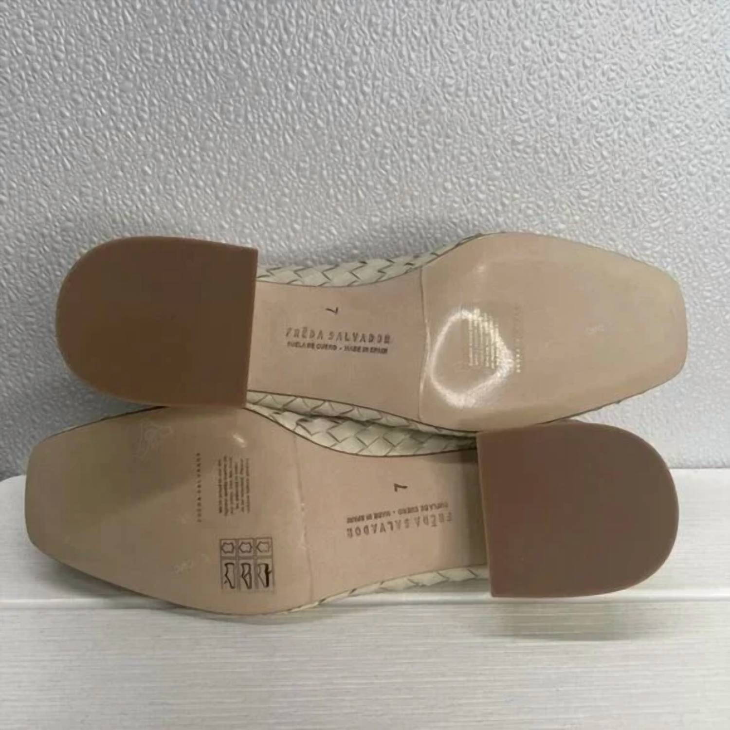 Freda Salvador - Women's Woven Ballet Heeled Shoes