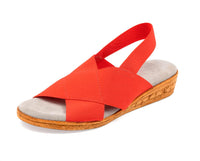 CHARLESTON SHOE CO. Women's Atlantic Sandal in pimiento - women's sandal