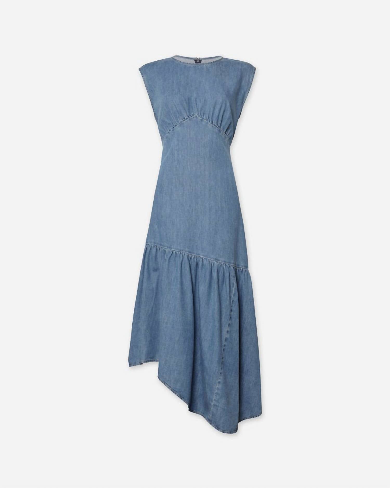 Frame - GATHERED TIER HEM DRESS