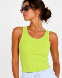 Karlie - Ribbed Tank Top