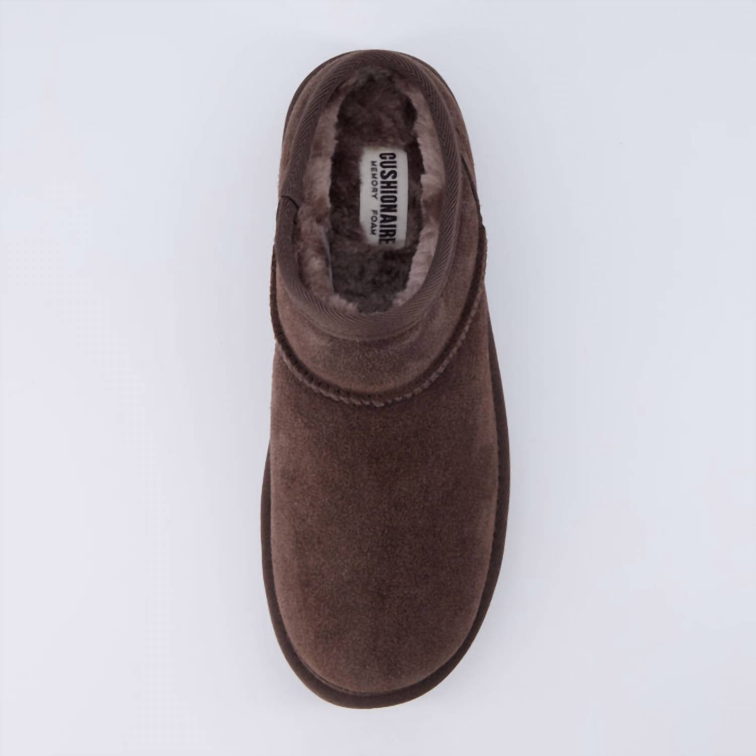 Cushionaire - Women's Hilo 2 Premium Suede Slip-on House Slippers
