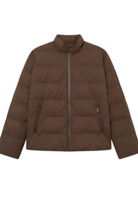 Les Deux Noor Ripstop Jacket in slate brown - men's jacket - alternate view